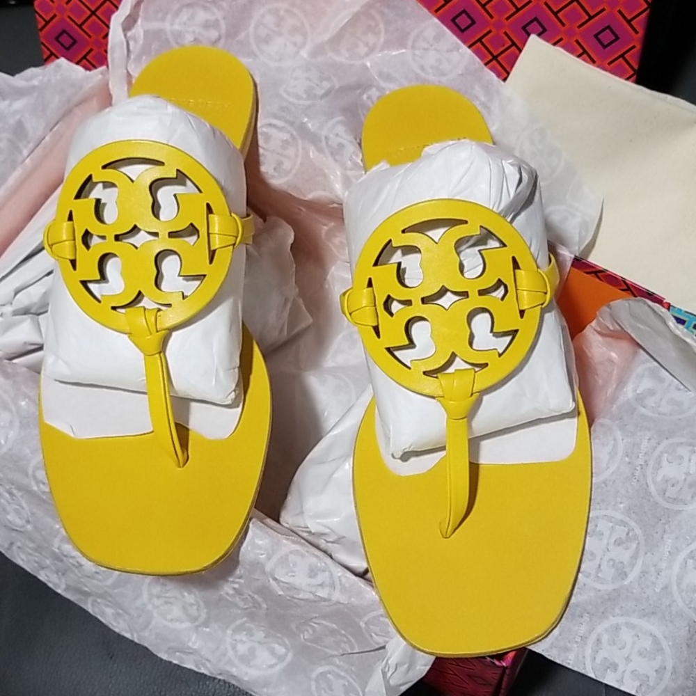 Tory Burch Miller Square Toe Sandal